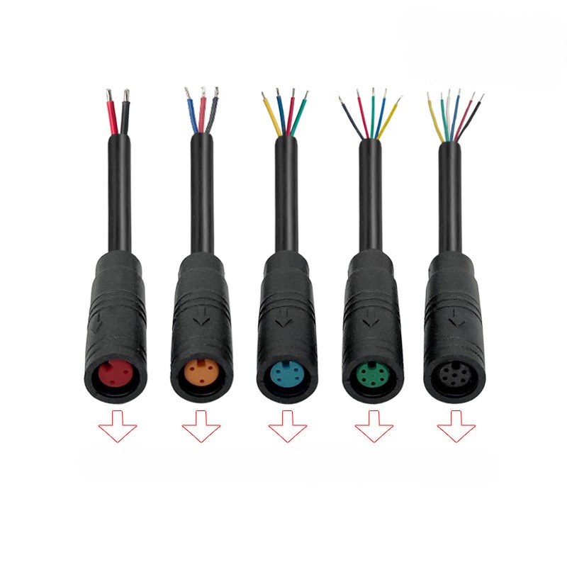 M6 waterproof connector 2-6 pin