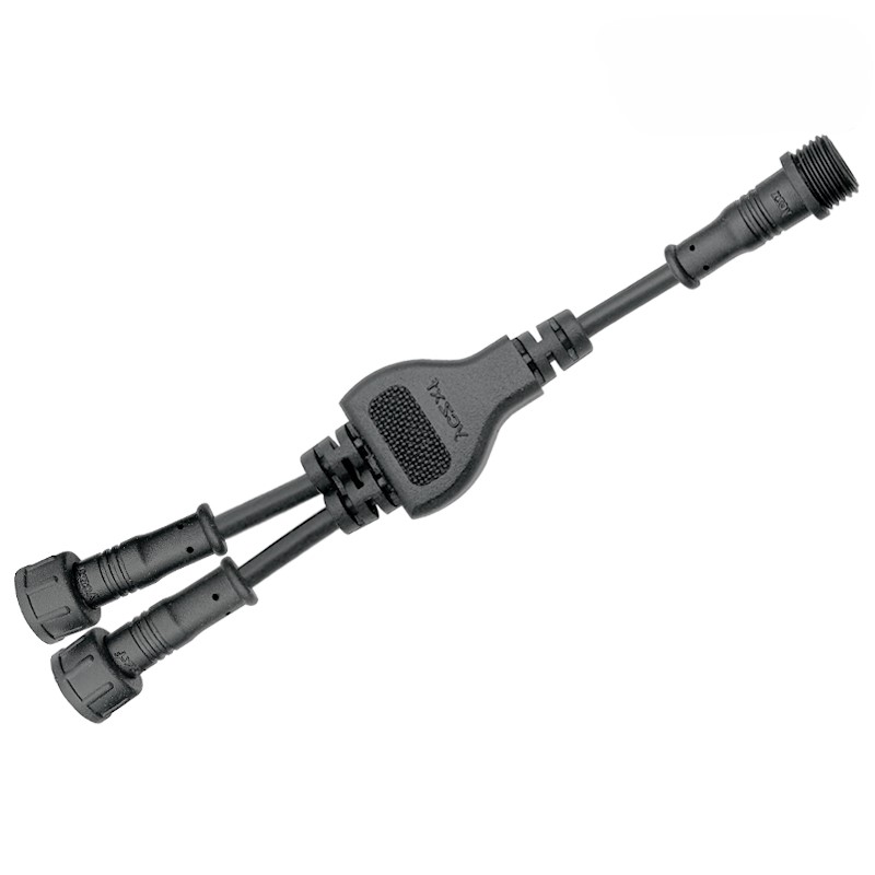 1 to 2  M12 waterproof connector 2-5 pin