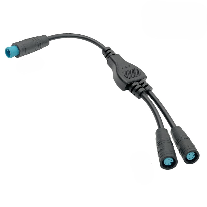 1 to 2 M6 waterproof connector 2-6 pin