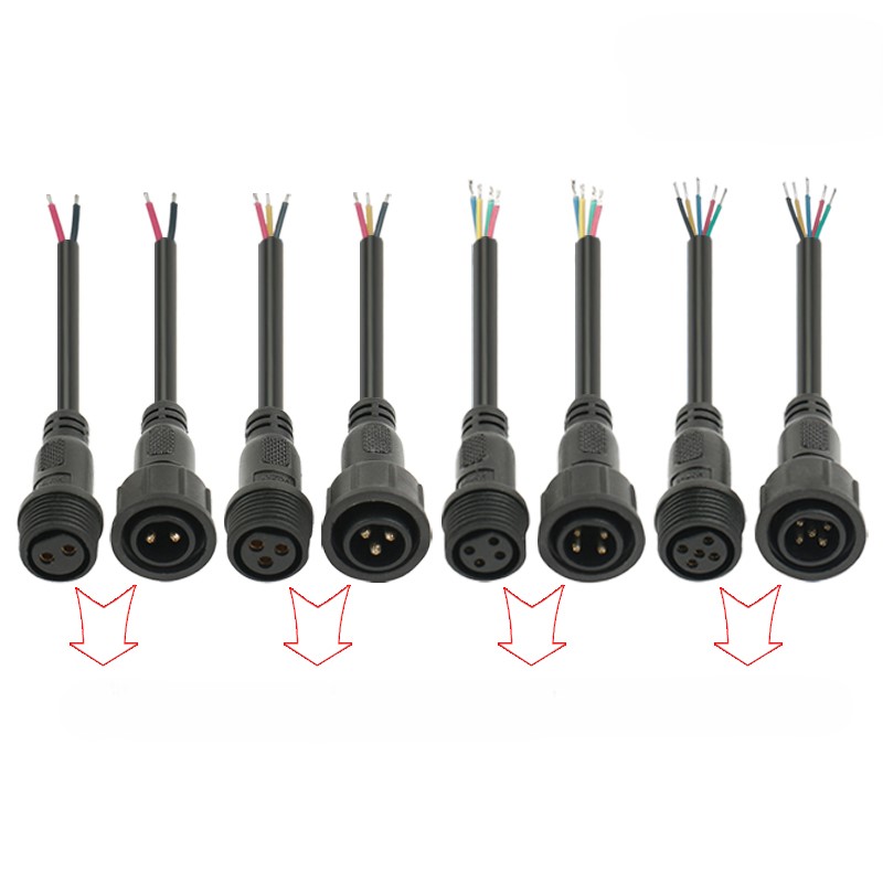 M16 waterproof connector 2-5 pin