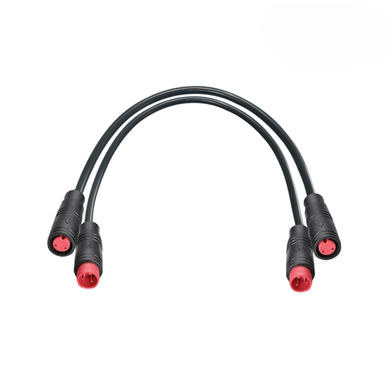 M8 waterproof connector 2-6 pin Male-Female