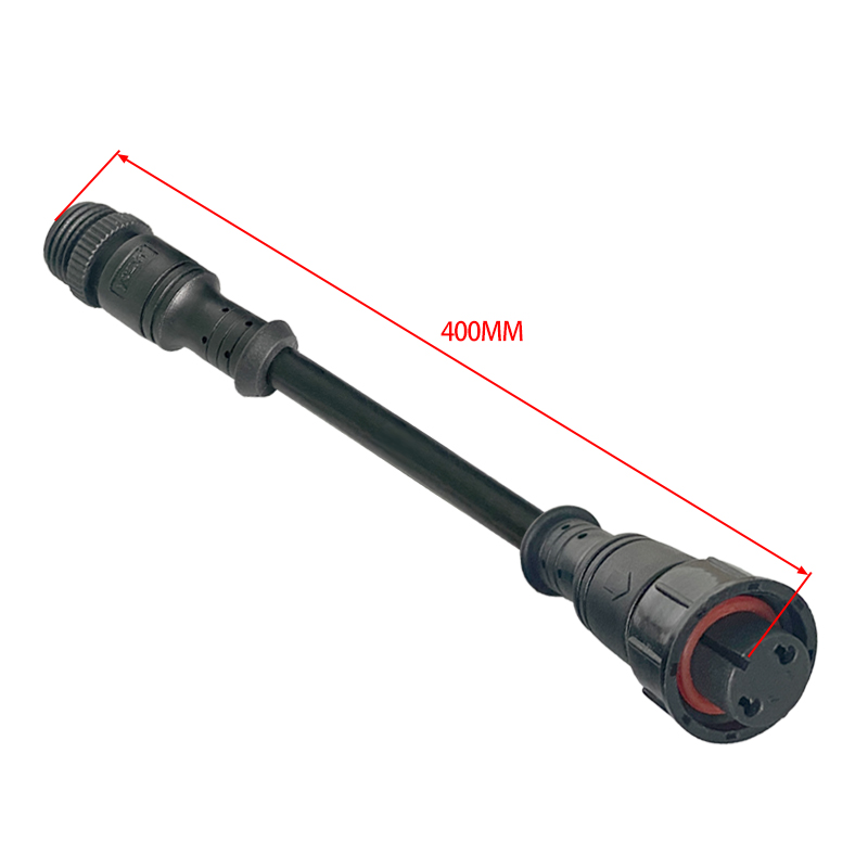 M16 Plastic straight through waterproof connector 