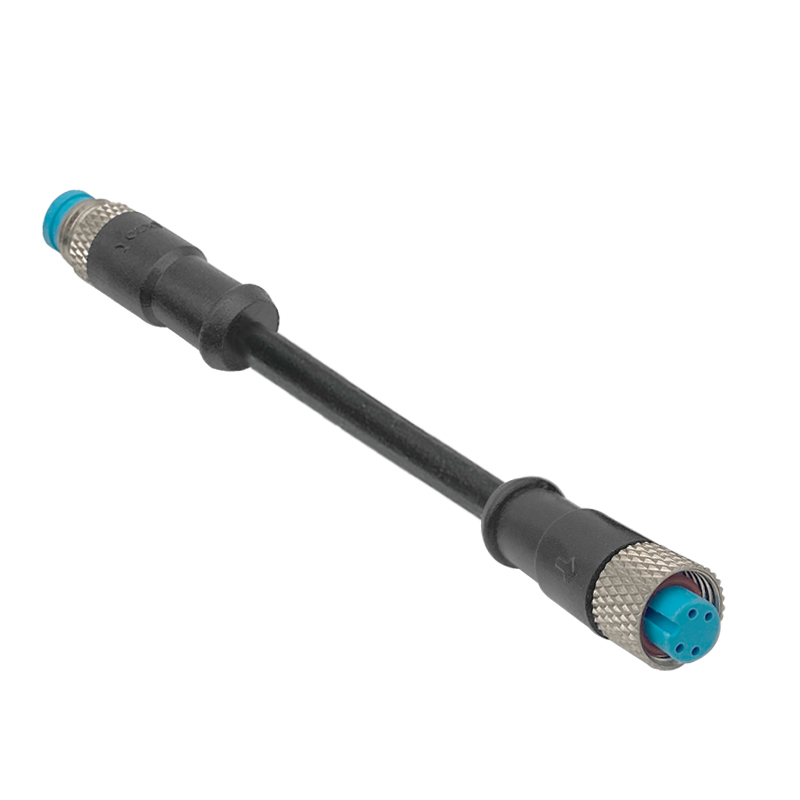 M9 straight through waterproof connector 