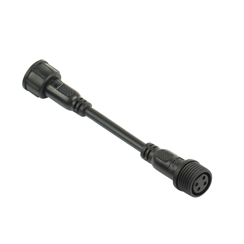 M16 straight through waterproof connector