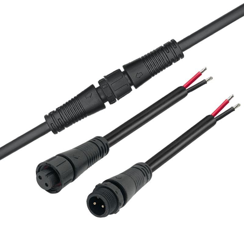M12 Plastic waterproof connector 2-5 pin