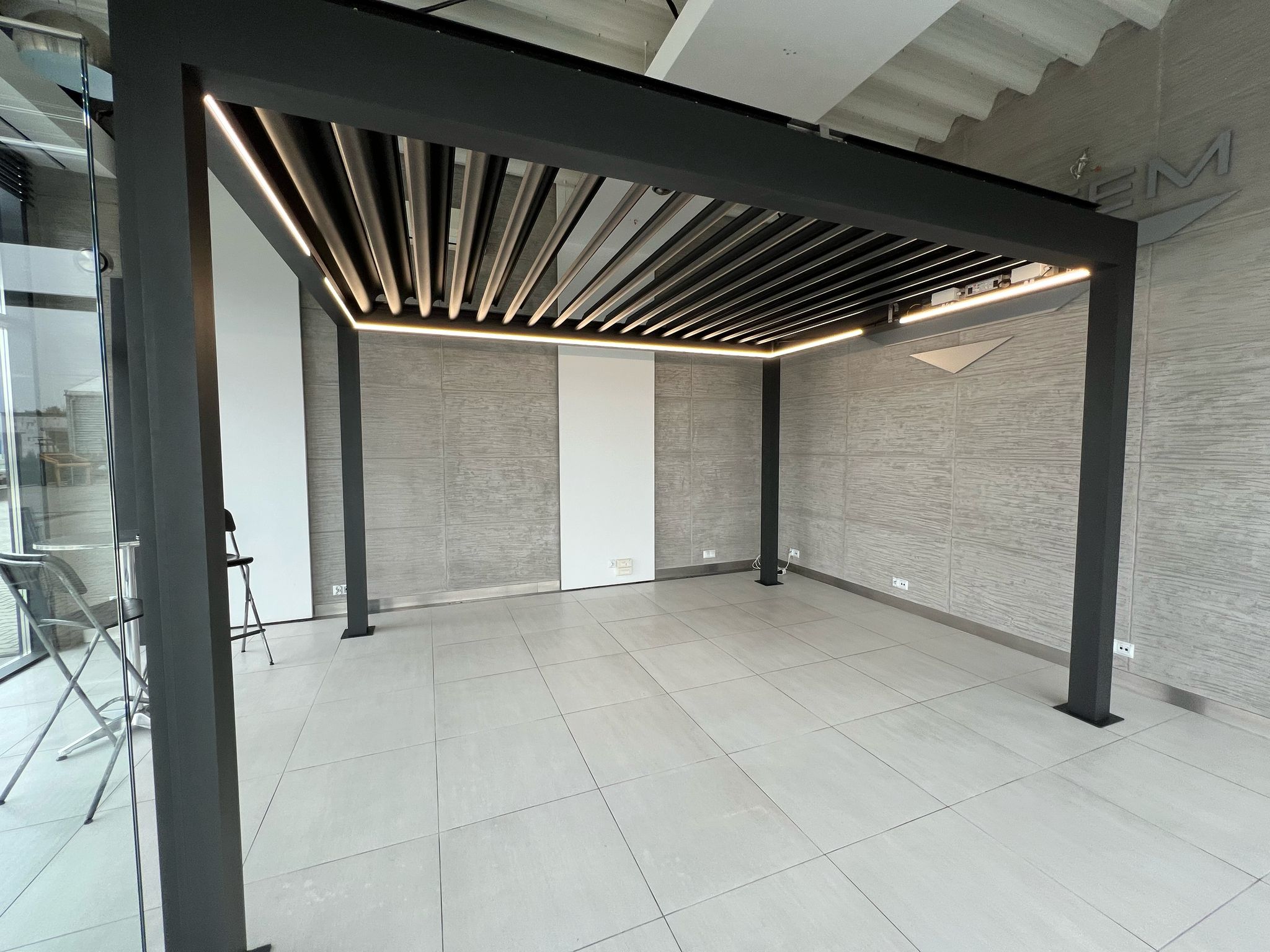 Aluminum pavilion