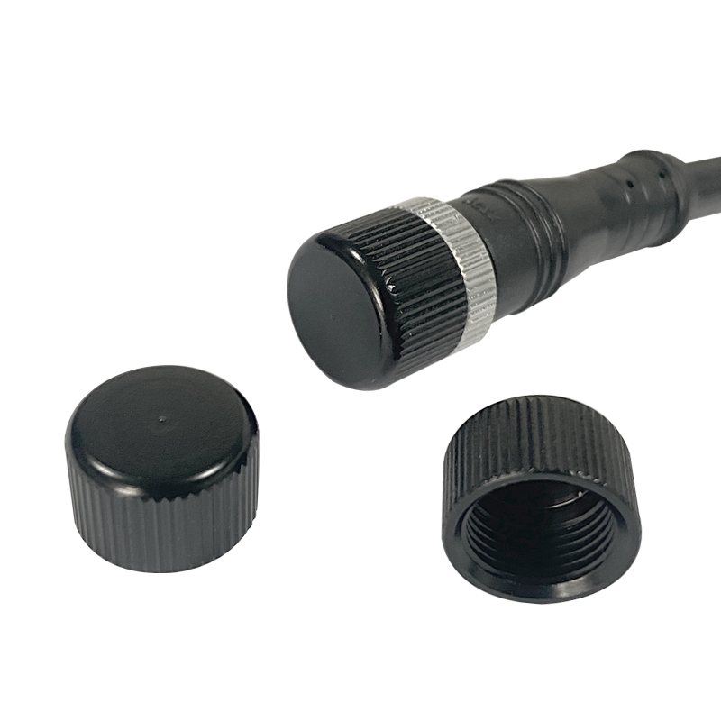 M12 metal dust cap