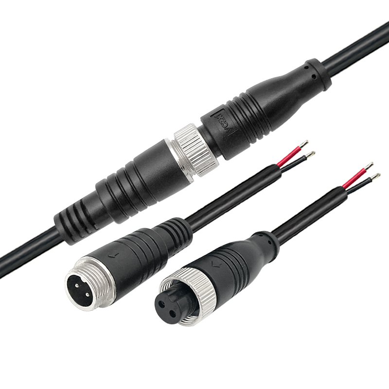 Gx12 2-6pin aviation connector